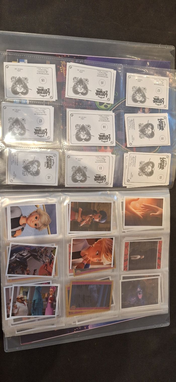 Collection stickers miraculous film neufs - photo numéro 3