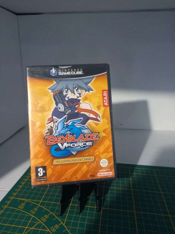 Gamecube beyblade v force blister abîmé.