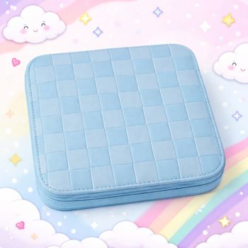 💙 Trousse scolaire complète bleu pastel – fournitures incluses – kawaii