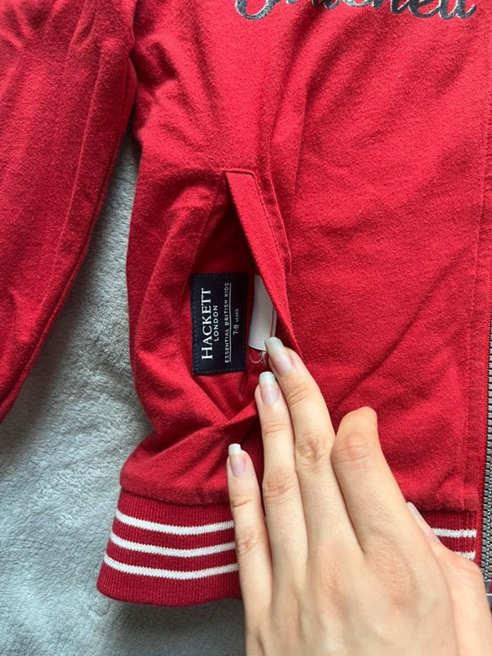 Gilet sans capuche réversible 7-8 ans Hackett 100% coton - photo numéro 5