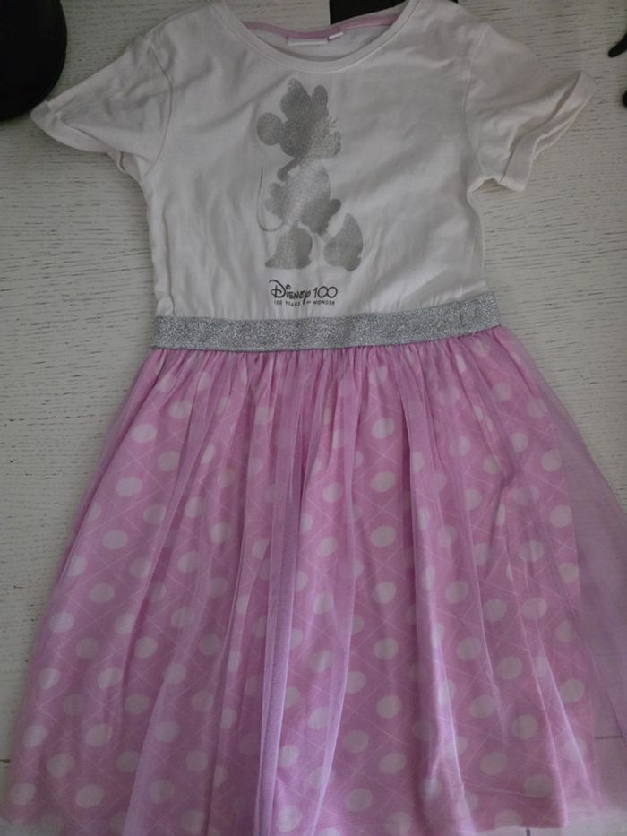 Robe 100 ans disney minnie 6 ans