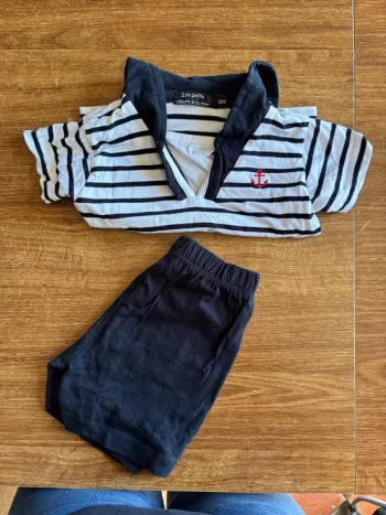 Ensemble marin garçon