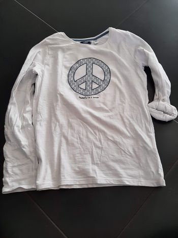 T-shirt blanc fille 14 ans