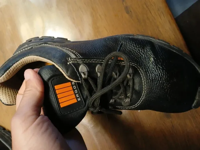 Chaussures de sécurité en cuir 43 noir - photo numéro 4