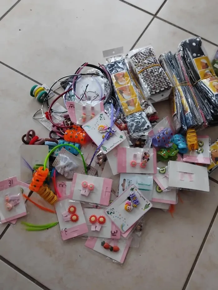 lot accessoire cheveux - photo numéro 3