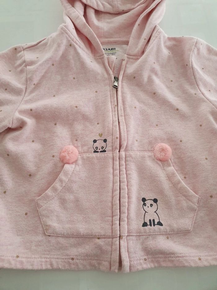 Gilet zippé kiabi 18 mois - photo numéro 2