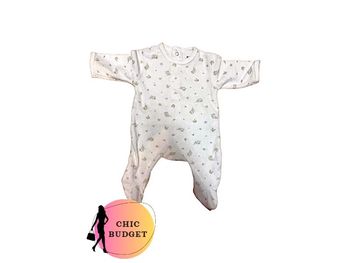 pyjama kiabi blanc taille 1 mois