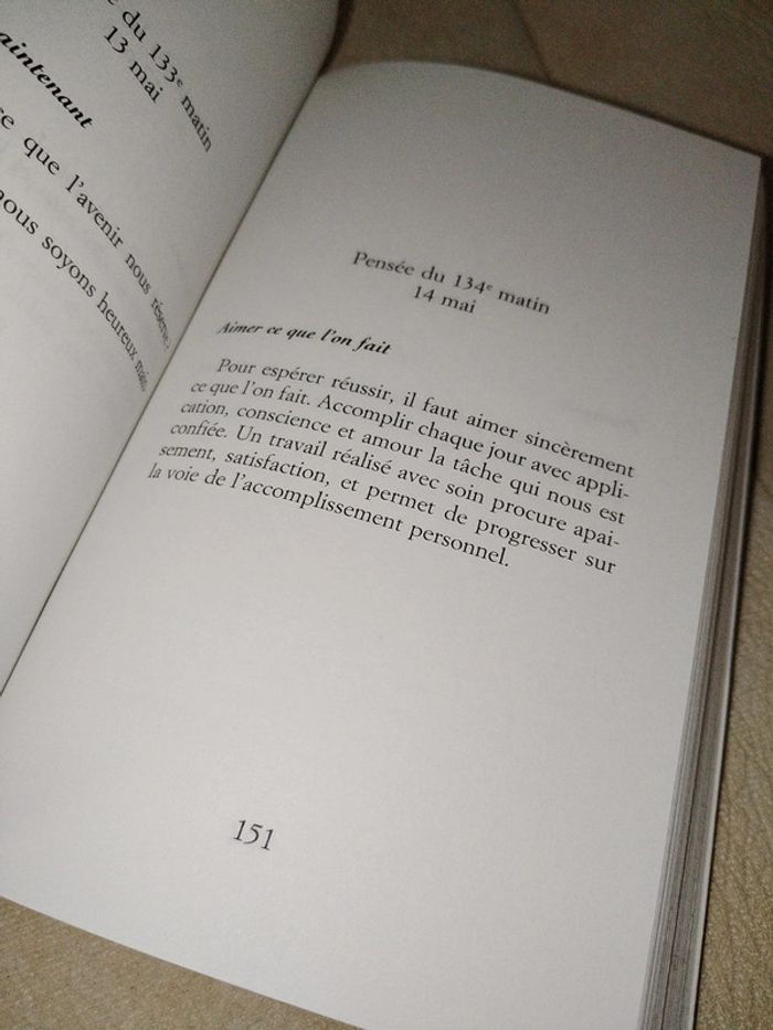 Livre "petite philosophie du matin" de Catherine Rambert - photo numéro 2