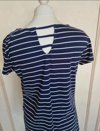 Tunique tshirt marinière