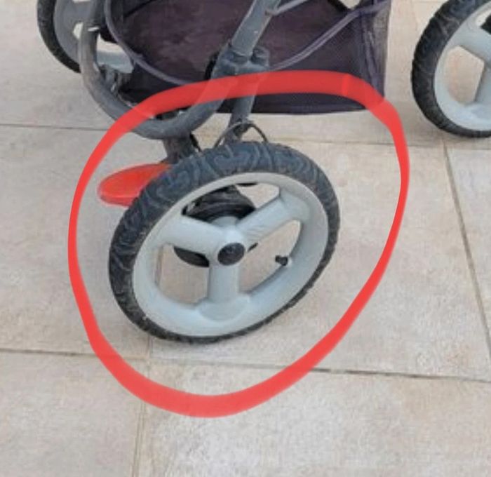 Roue arrière high trek bébé confort
