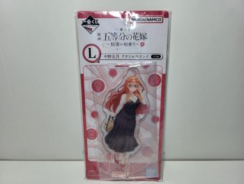 The Quintessential Quintuplets Stand Acrylic 2D Ichiban Kuji L NAKANO Itsuki