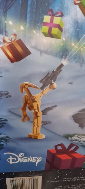 Lego star wars lot de 2 minifigurine droides combattant