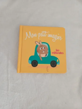 Livre mon petit imagier les véhicules