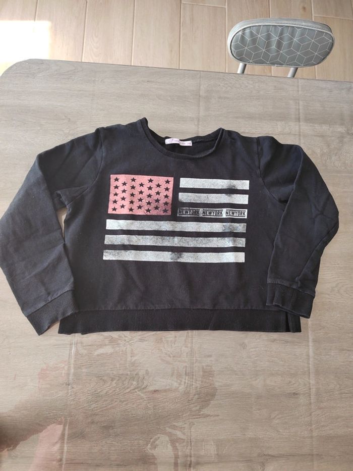 Sweat léger court fille 14 ans