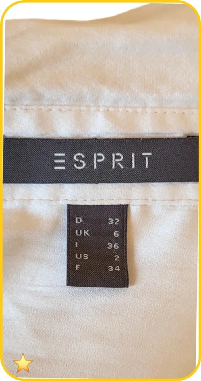 Chemise Esprit Taille XS - photo numéro 5