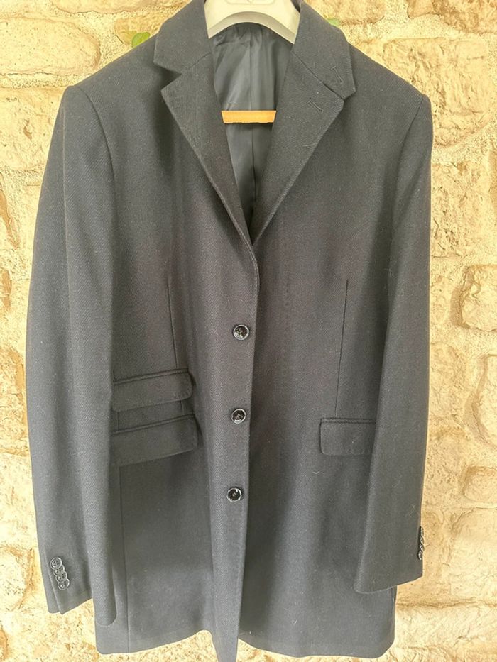 Pardessus Celio noir neuf T.L