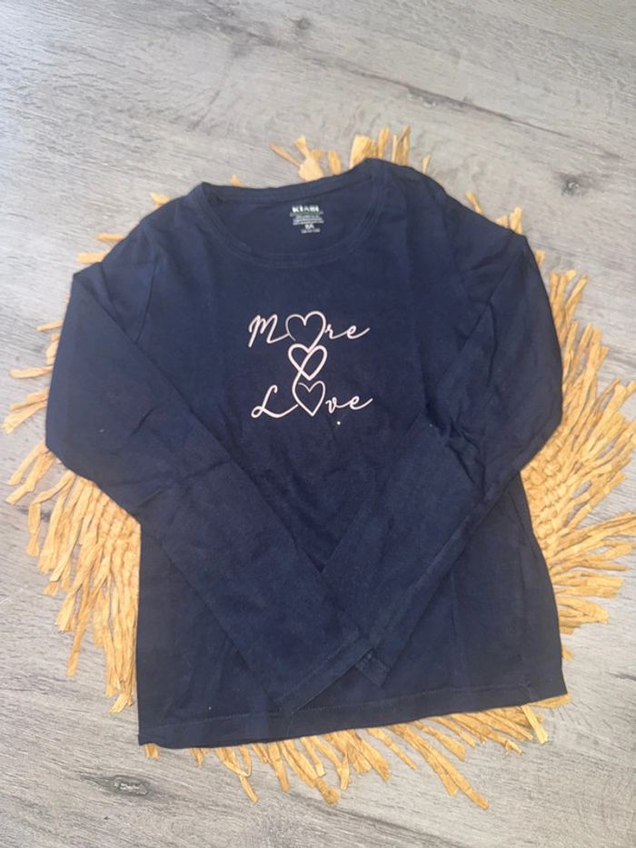T shirt manches longues Kiabi 8 ans