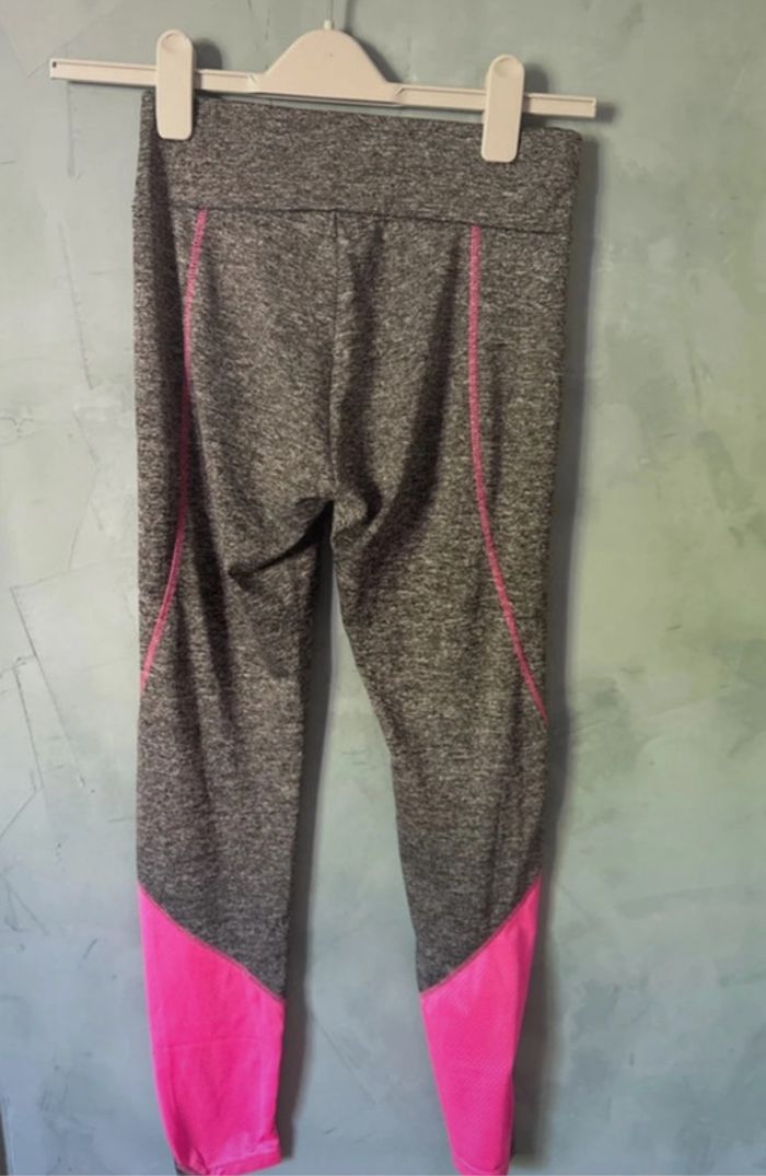 Legging de sport noir et rose taille M Lee Cooper - photo numéro 3