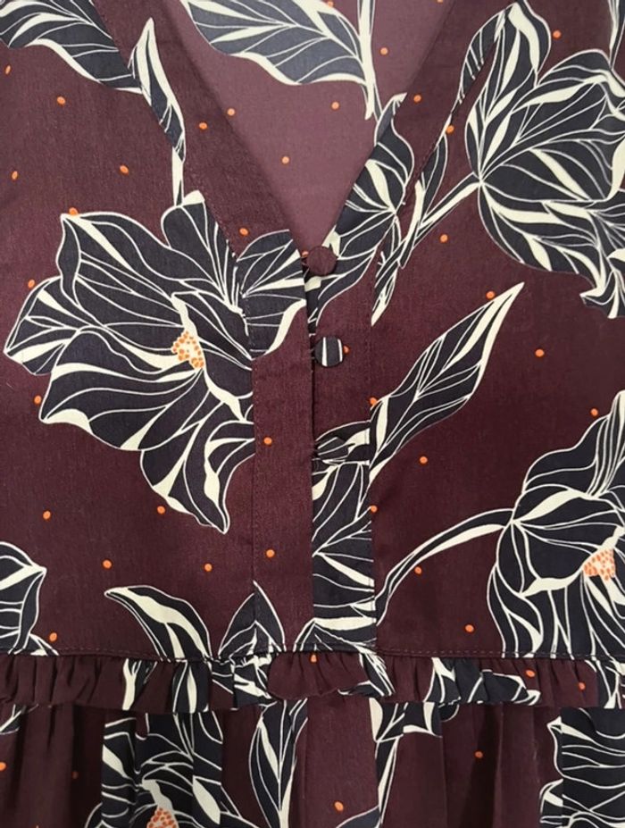 Blouse fluide à volants Camaïeu - photo numéro 3