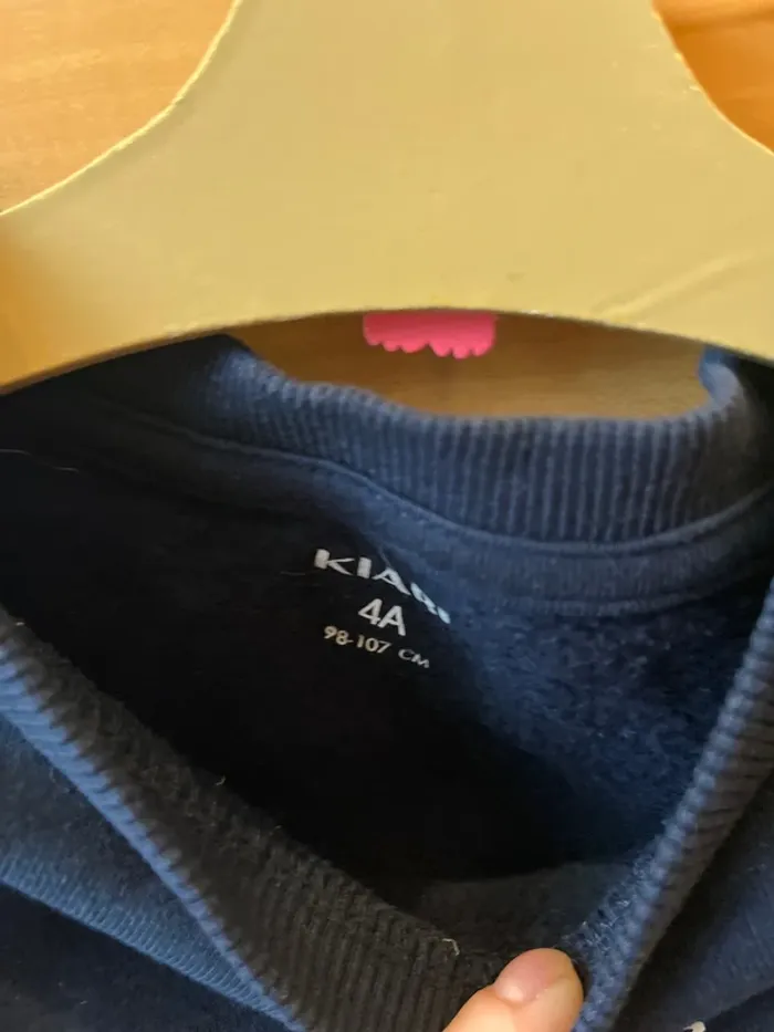 Pull basique bleu foncé - photo numéro 3