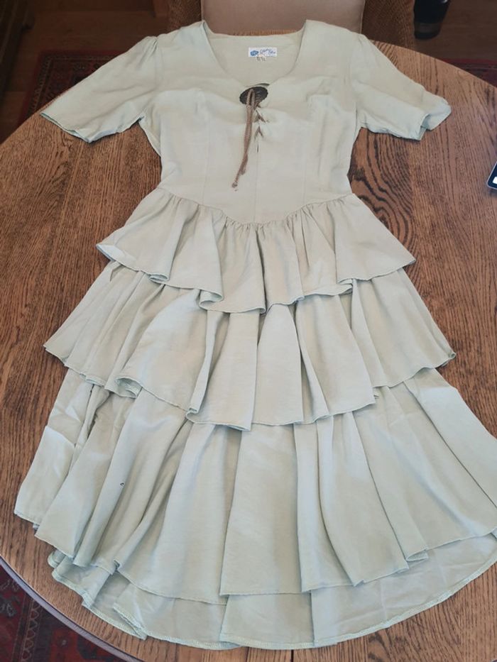 Magnifique robe Electric Blue taille 42 vert - photo numéro 10