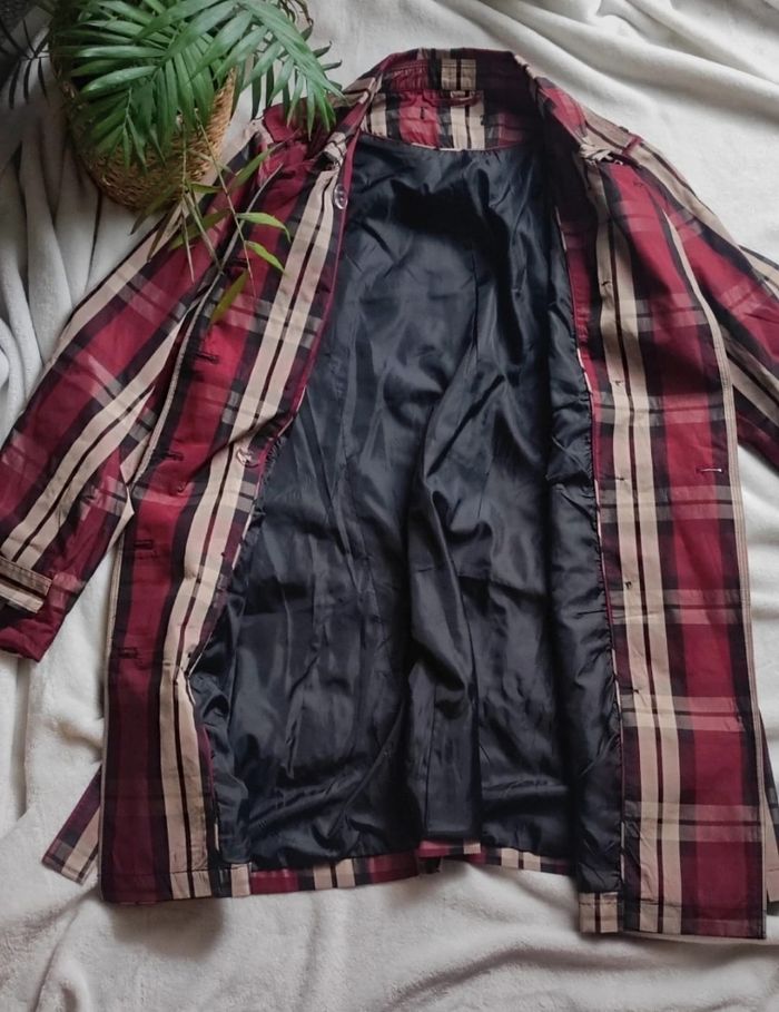 Trench imperméable imprimée taille M - photo numéro 3