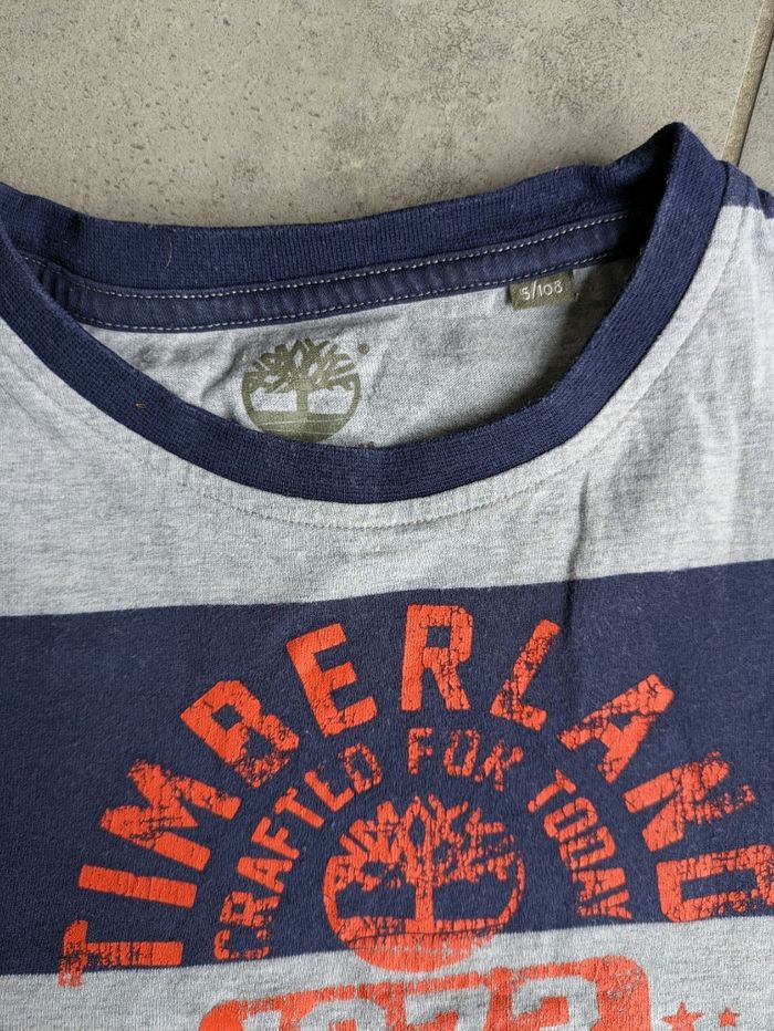 Tee shirt manches longues Timberland  108 cm 4/5 ans - photo numéro 2