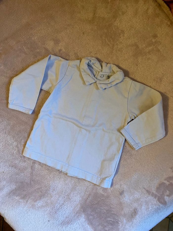 Haut manche longue sucre d’orge 6 mois 100% coton