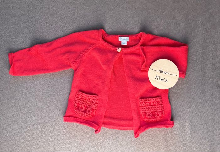 Gilet bébé 6 mois - photo numéro 1