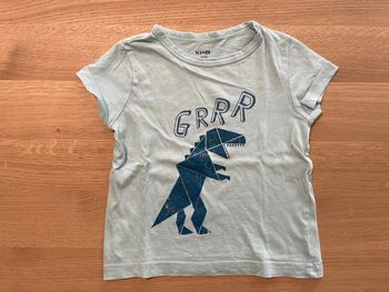 T-shirt manches courtes bleu 18 mois kiabi