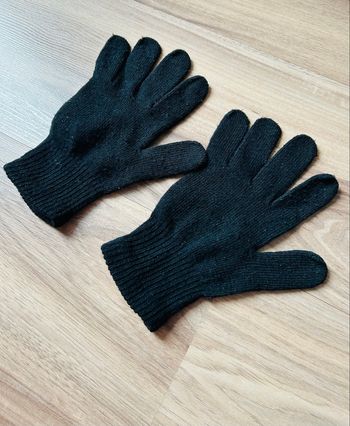 Gants noirs uni Boutique Indépendante 