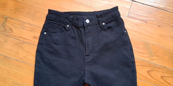 Jeans taille haute femme shein taille xs - photo numéro 3