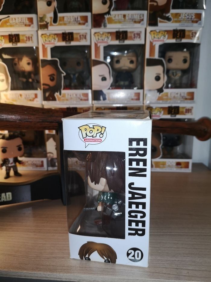Funko pop Animation Attack on Titan 20 Eren Jaeger - photo numéro 2