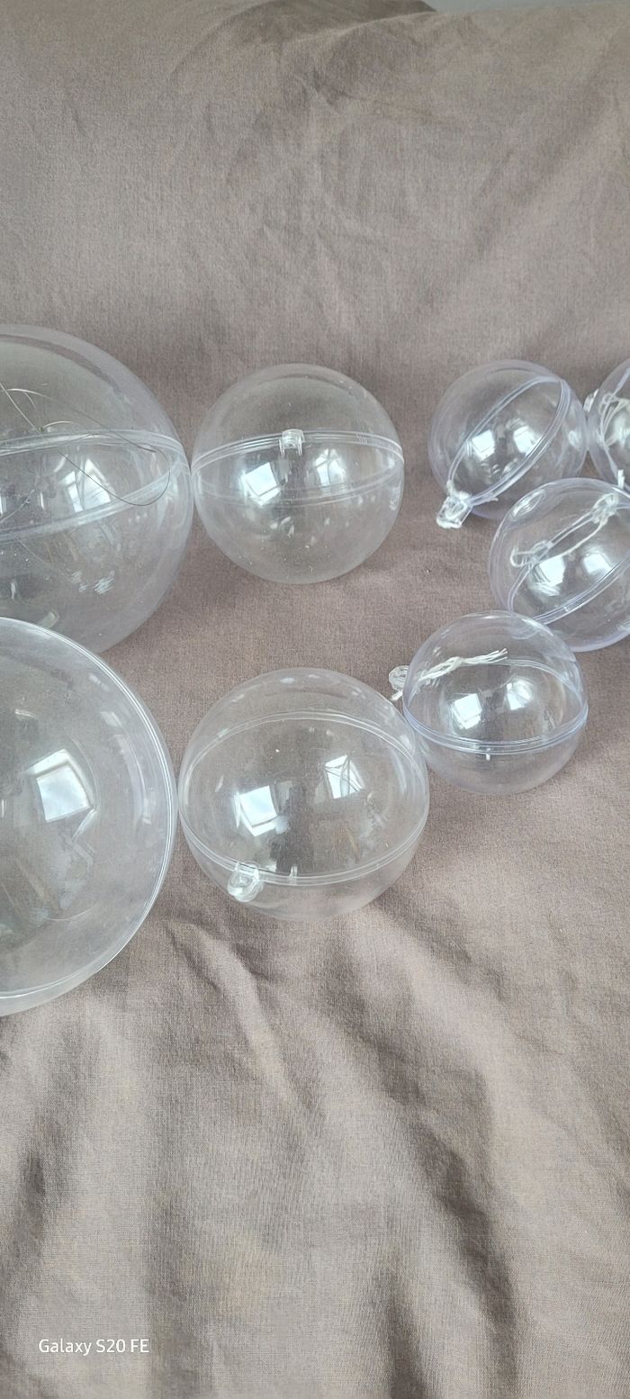 10 boules en plastique à décorer - photo numéro 4