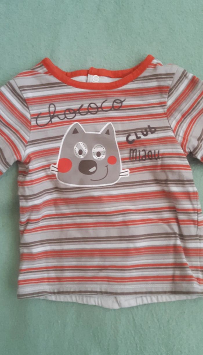 Pull réversible 9mois - photo numéro 2