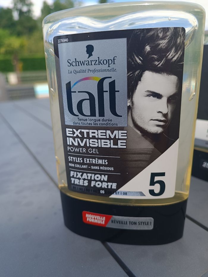 Lot gel cheveux, fixation très forte, extrême invisible - photo numéro 2