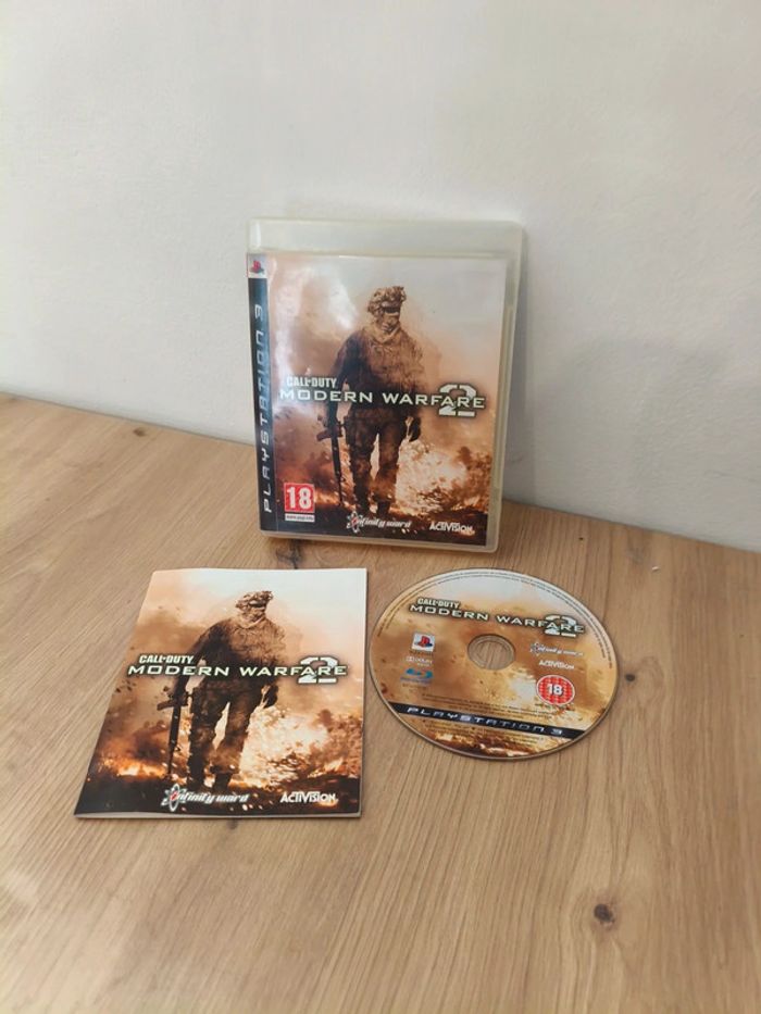 Jeu PS3 call of duty modern Warfare 2