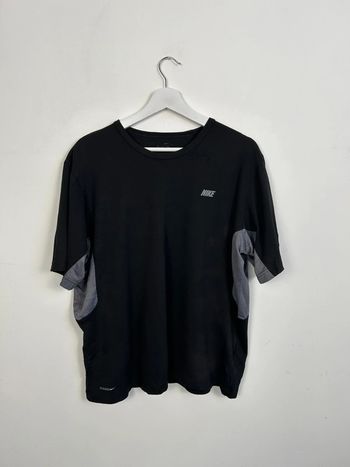 T-shirt Nike Noir Gris Homme XXL | Très Bon État | Casual Sportwear | TN48