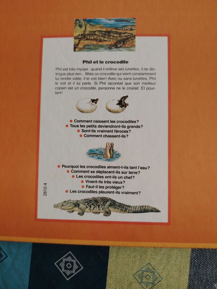Livre sur le crocodile - photo numéro 4
