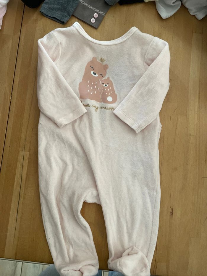 pyjama velours 6 mois gemo