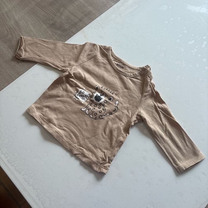 Maillot manche longue taille 3 mois (56/62 cm)