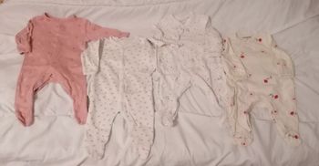 Lot pyjamas légers 3 mois 