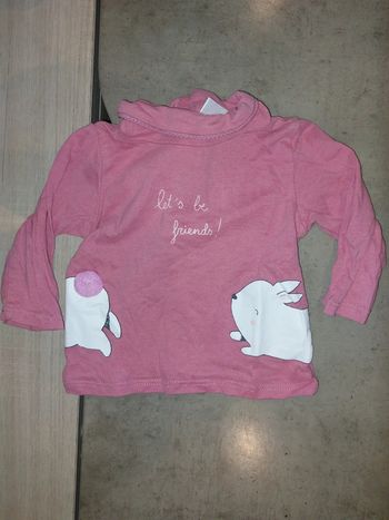 Haut manches longues / 6 mois