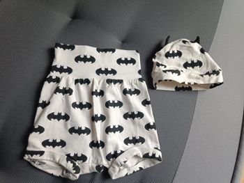 Pantalon + bonnet Batman