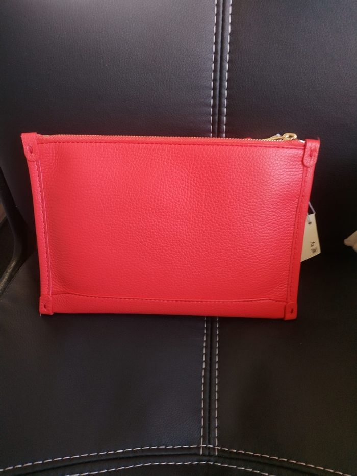 Pochette Lancel zippée avec dragonne - photo numéro 4
