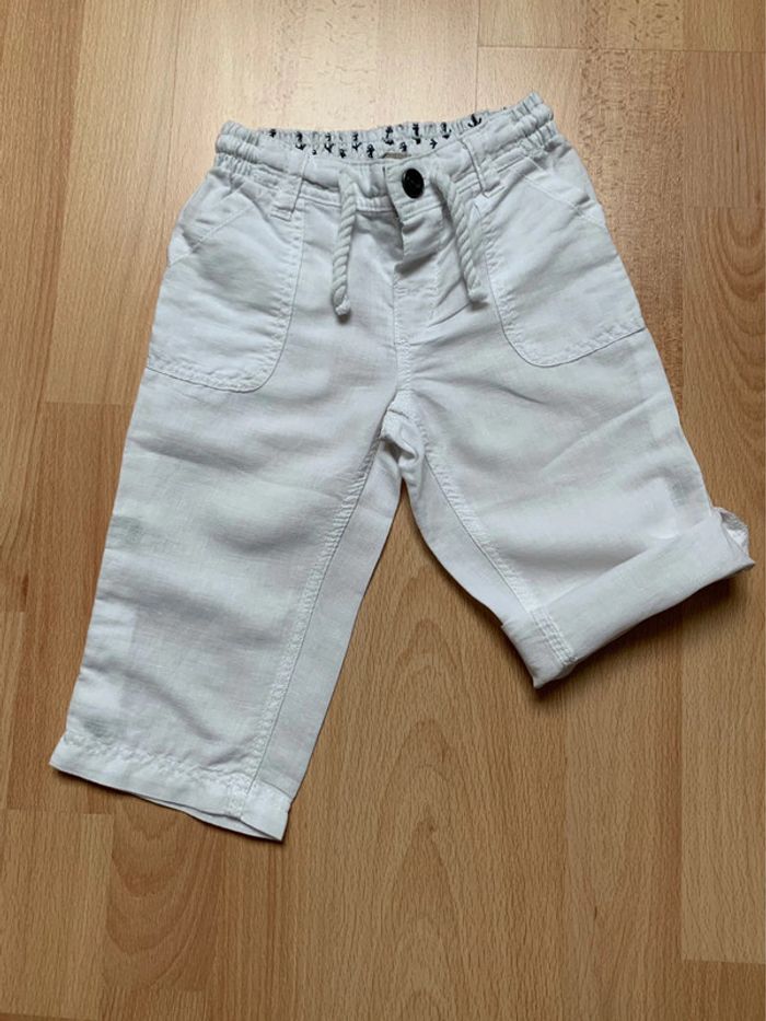 Pantalon en lin 12 mois - photo numéro 2