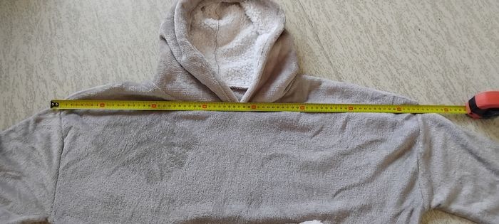 Poncho Polaire intérieur Quasi neuf beige nude - photo numéro 4