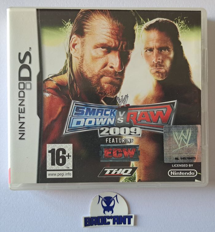 WW Smackdown vs Raw 2009 EUR Nintendo DS