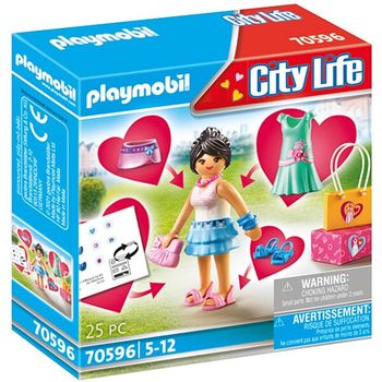 PLAYMOBIL 70596 CITY LIFE Figurine mode pour fille