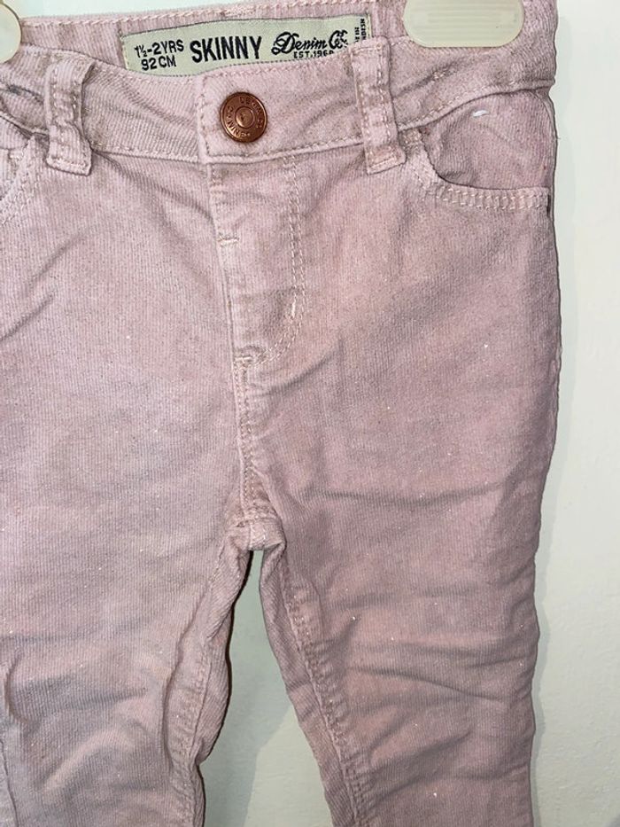 Ensemble pantalon et t-shirt, 18-24 mois, Denim Co/Sans marque. - photo numéro 6